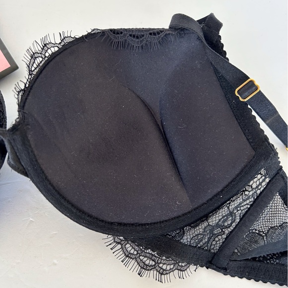 VICTORIAS SECRET VERY SEXY RING HARDWARE PUSH UP BRA SIZE 36C NWOT - Picture 12 of 16